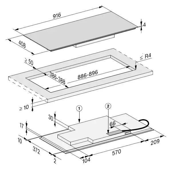 Miele-KM-7679-FR-Built-In-Induction-Hob-FIG-7