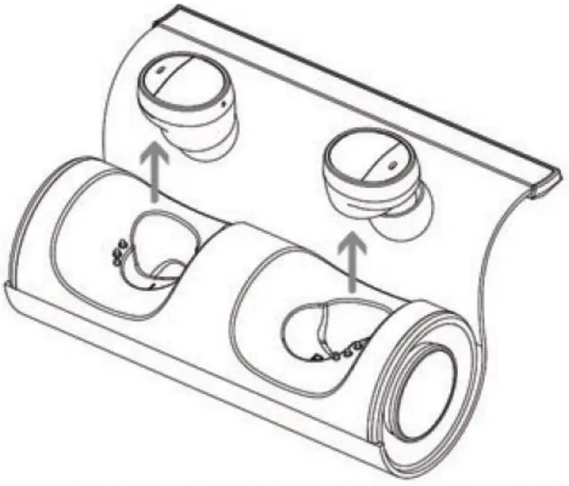 Lenco EPB 450BK TWS Waterproof Bluetooth Earphones-fig3