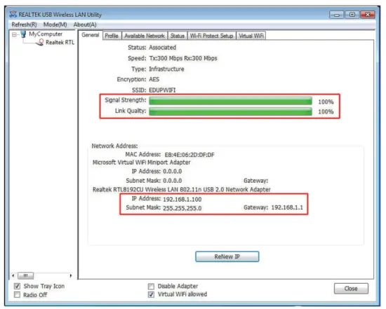 EDUP EPAC1698 USB Wireless Adaptor - fig12