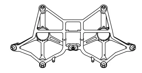 dji Dual Gimbal Connector dji Dual Gimbal Connector