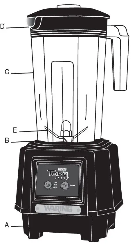 WARING-TBB145-Torq-2.0-2-HP-Blender-with-Toggle-Switch-2