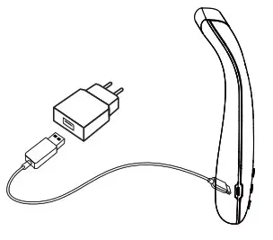 rockmia EBS-908 Neckband Bluetooth Speakers - Charging