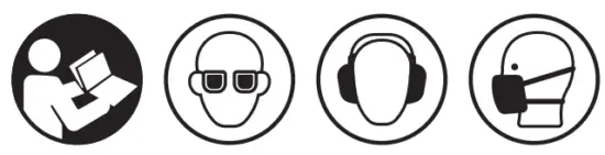 trend T18S ROS125B 125mm 18V Li Ion TXLi Cordless Random Orbit Sander - warning19