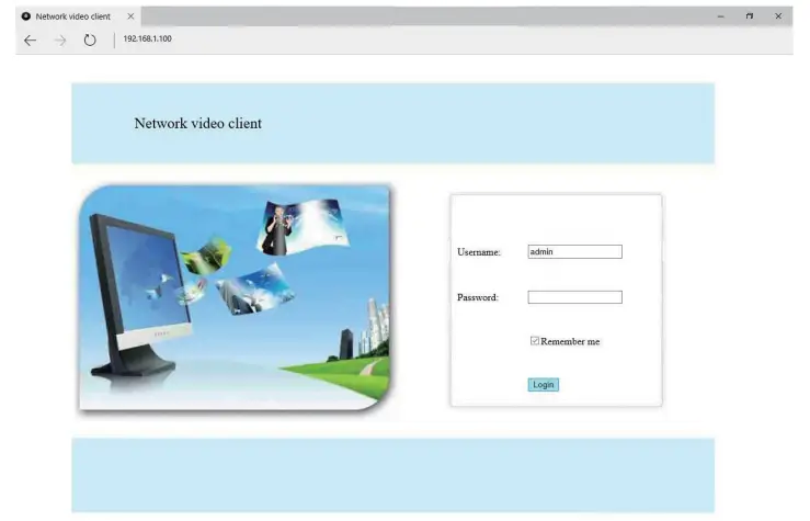 Enter the NVR’s IP address