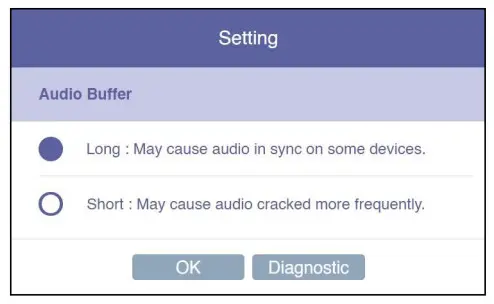 EZCAST PD10 Pro Dongle II - Audio Buffer