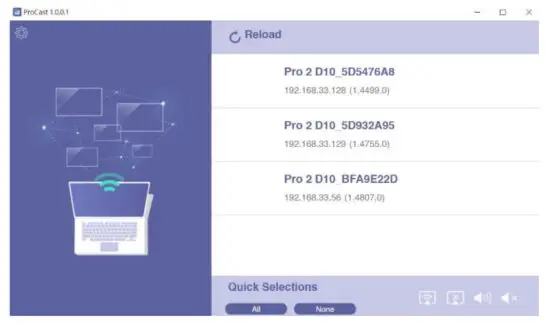 EZCAST PD10 Pro Dongle II - Broadcasting 2