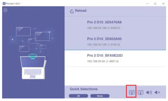 EZCAST PD10 Pro Dongle II - Broadcasting 3
