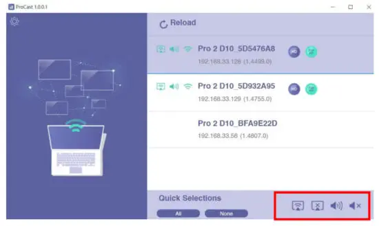 EZCAST PD10 Pro Dongle II - Broadcasting 5