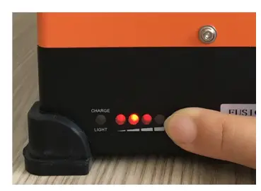 Checking battery capacity