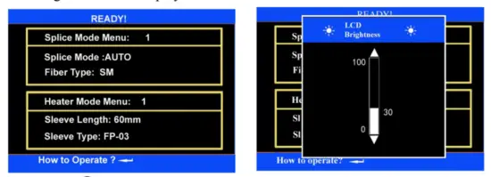 Display brightness control