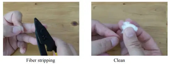 Preparation of fiber end-face