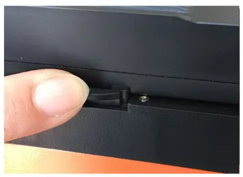 Place new battery pack