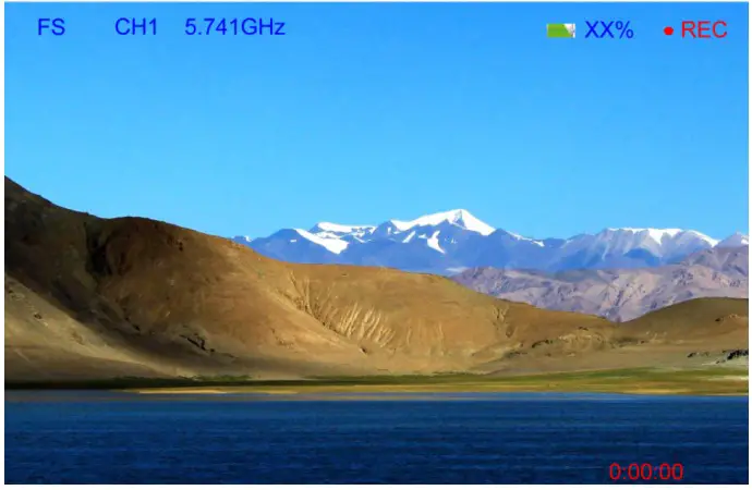 FAT SHARK Scout FPV Drone Racing Goggles Scout Headset DVR Operation