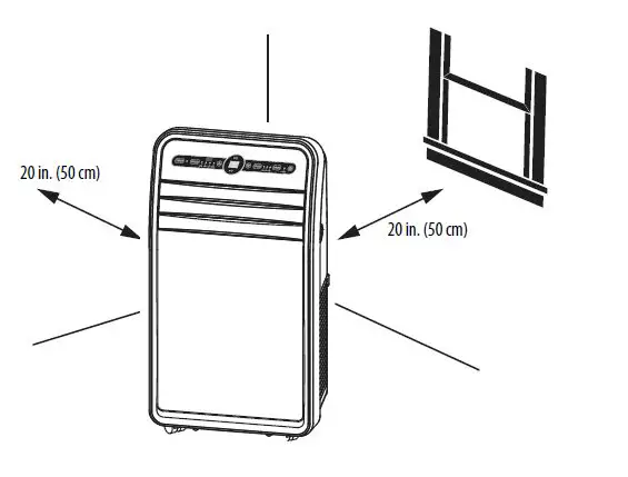 INSIGNIA NS-AC8PWH9 Portable Air Conditioner fig 6