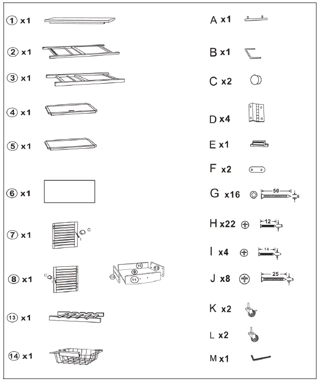 KLARSTEIN -10028589 -Louisiana -Serving -Trolley -2