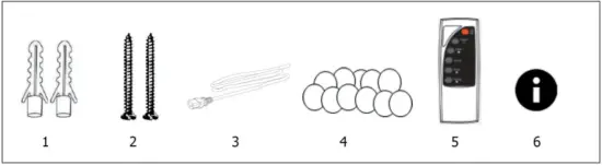 KLARSTEIN 10032999 Curved Copper L and F Fireplace Heater - FIG 3