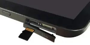 FIG 1 Insert the microSD Card