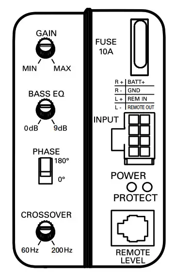 JBL Stage 800BA Subwoofer - STAGE 800BA WIRING