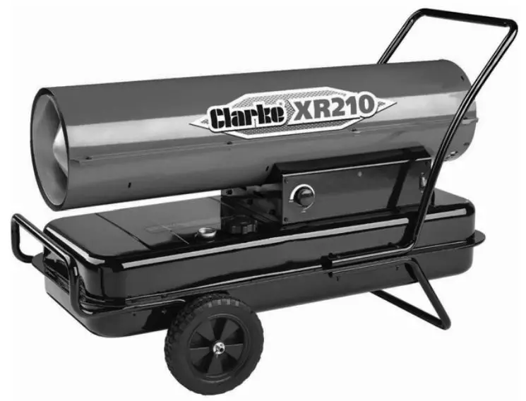 Clarke XR210 Paraffin Heater-prod
