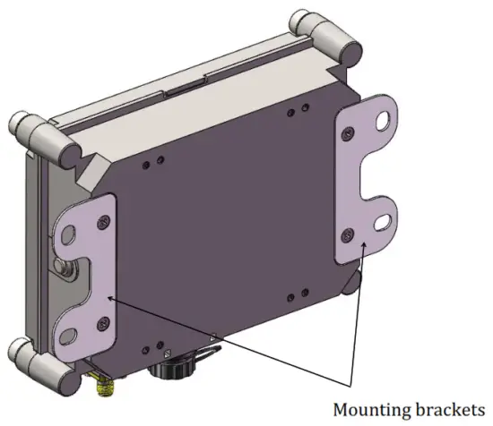 ZiFiSense MTZT-IN01 ZETA Mote Low-Power Wide Area Networks -Wall mounting