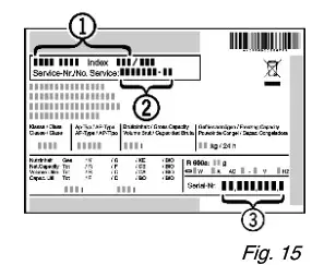 LIEBHERR Countertop Fridge appli