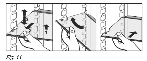 LIEBHERR Countertop FridgeFG5 Fig. 11