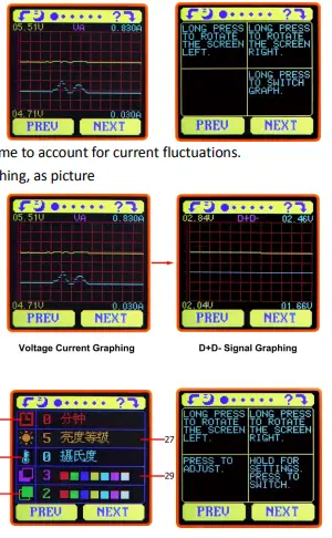 Hangzhou-Ruideng-Technology-UM25-USB-Tester-with-Full-Colour-FIG-8
