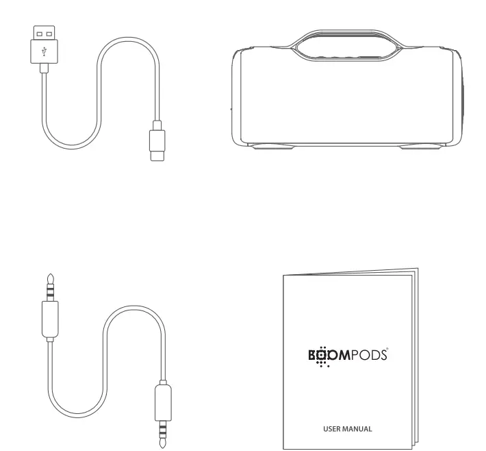 BOOMPODS PHYTHM60 Bluetooth Speaker - box