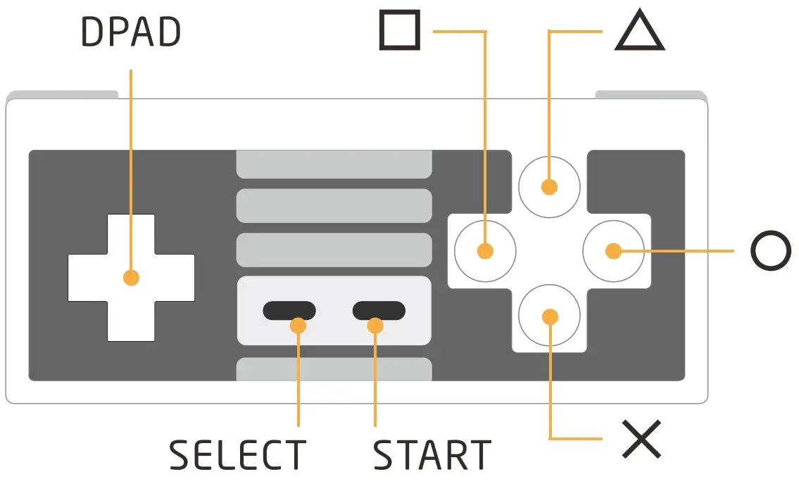 8BitDo 6922621500353 Retro Receiver for NES Gamepad - fig 17