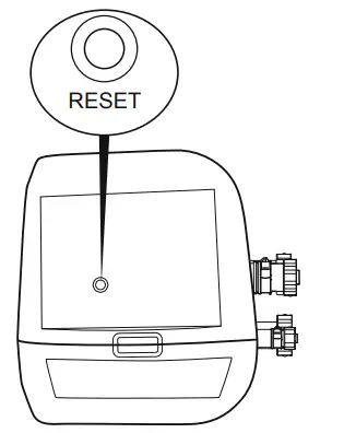 Heating reset button