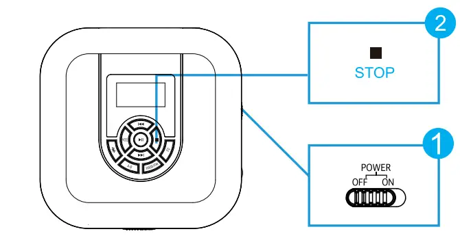 YUANJ-MD-602-Portable-CD-Player-7