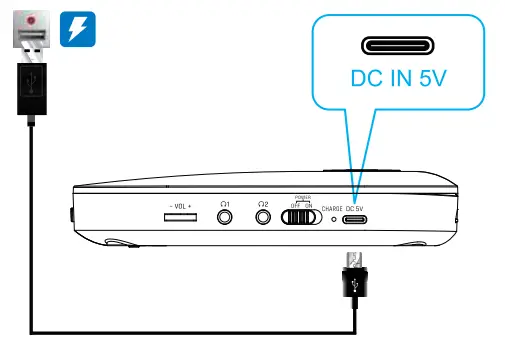 YUANJ-MD-602-Portable-CD-Player-8