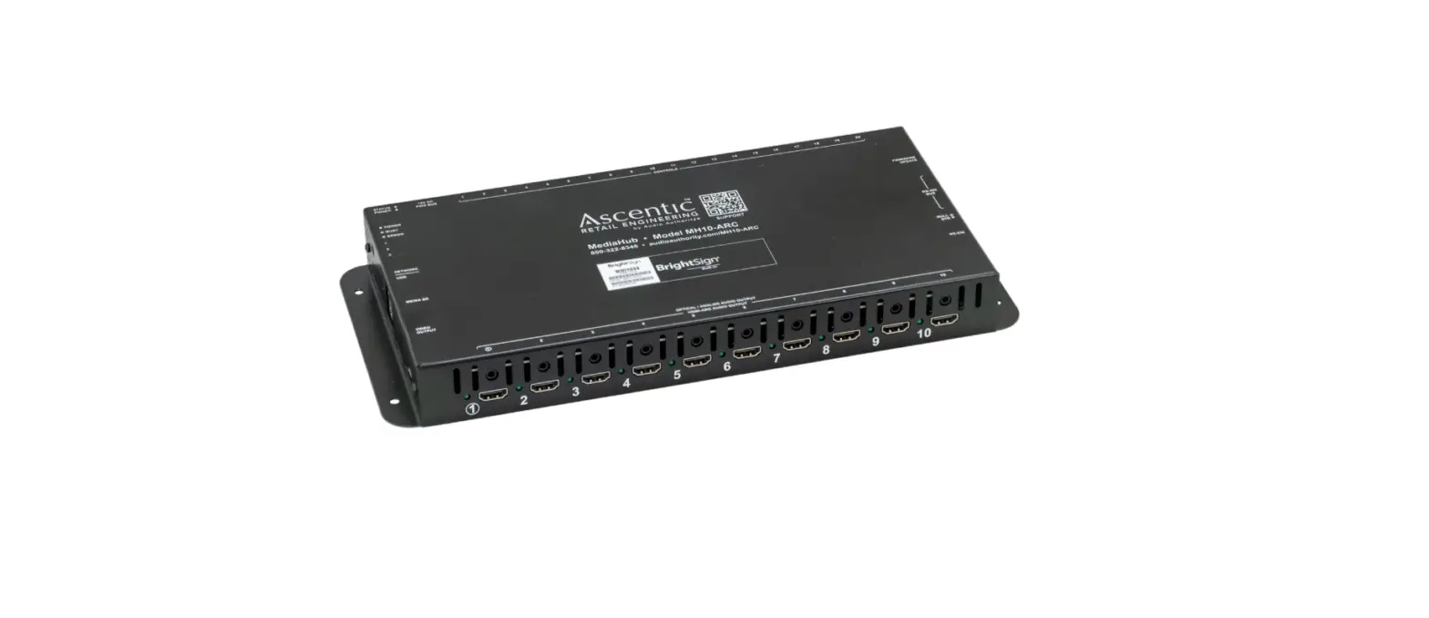 Ascentic Mh10-arc Intelligent Audio Mediahub User Manual