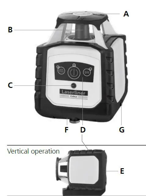 Laserliner Cubus G Fully Automatic Rotary Laser 9