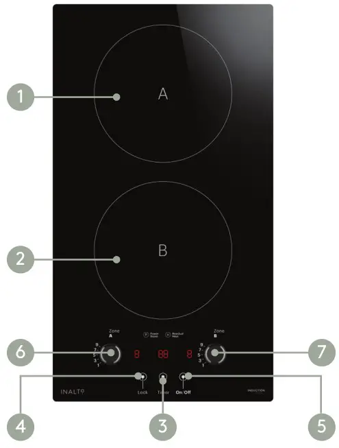 INALTo ICI302K 30cm Induction Cooktop - YOUR INDUCTION COOKTOP
