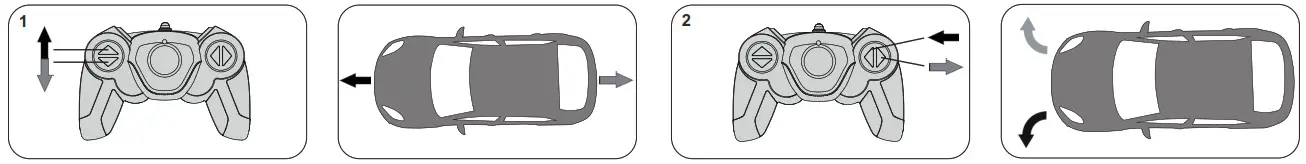 JAMARA 405188 Black 2.4GHz BMW Z4 Roadster Car - Product Overview