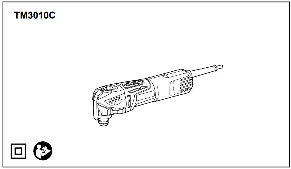 makita TM3010C Multi Tool 320W Multifunctional Sander