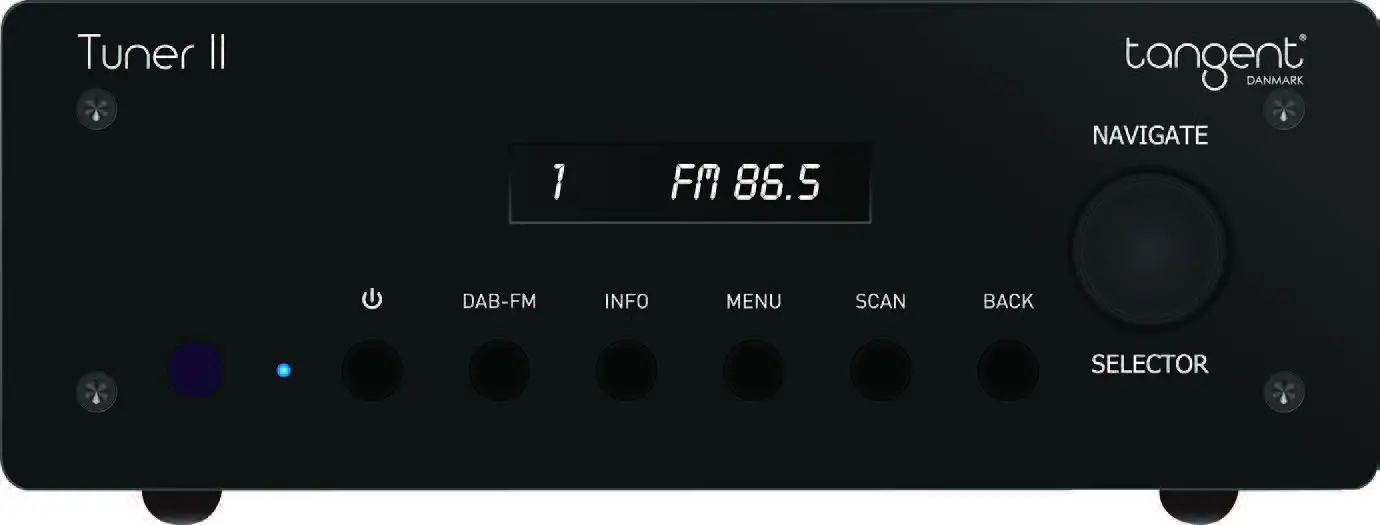 Tangent Tuner Ii Dab+/dab/fm Tuner User Manual