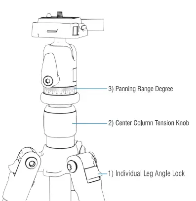 SABRENT-Aluminum-Tripod-with-Degree-Full-Motion