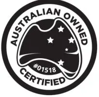australian owned logo