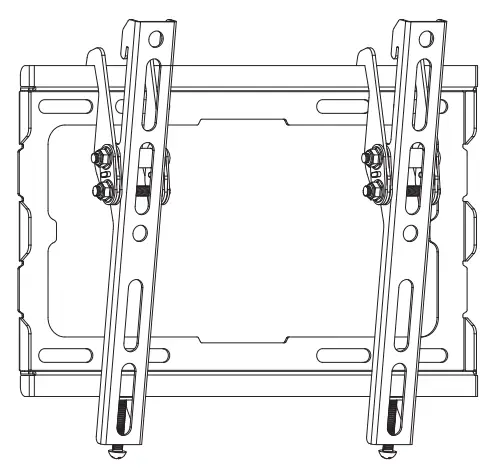 TOOQ LP1044T B WALL MOUNT BRACKET FOR SCREENS