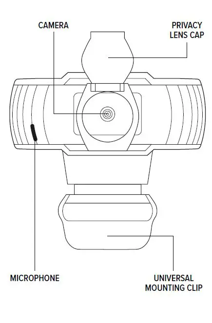 speedlink SL-601800-BK 720p Webcam 1