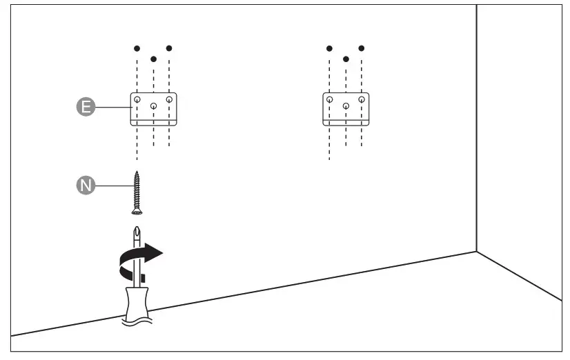 amazonbasics Projector Screen - assemble step17