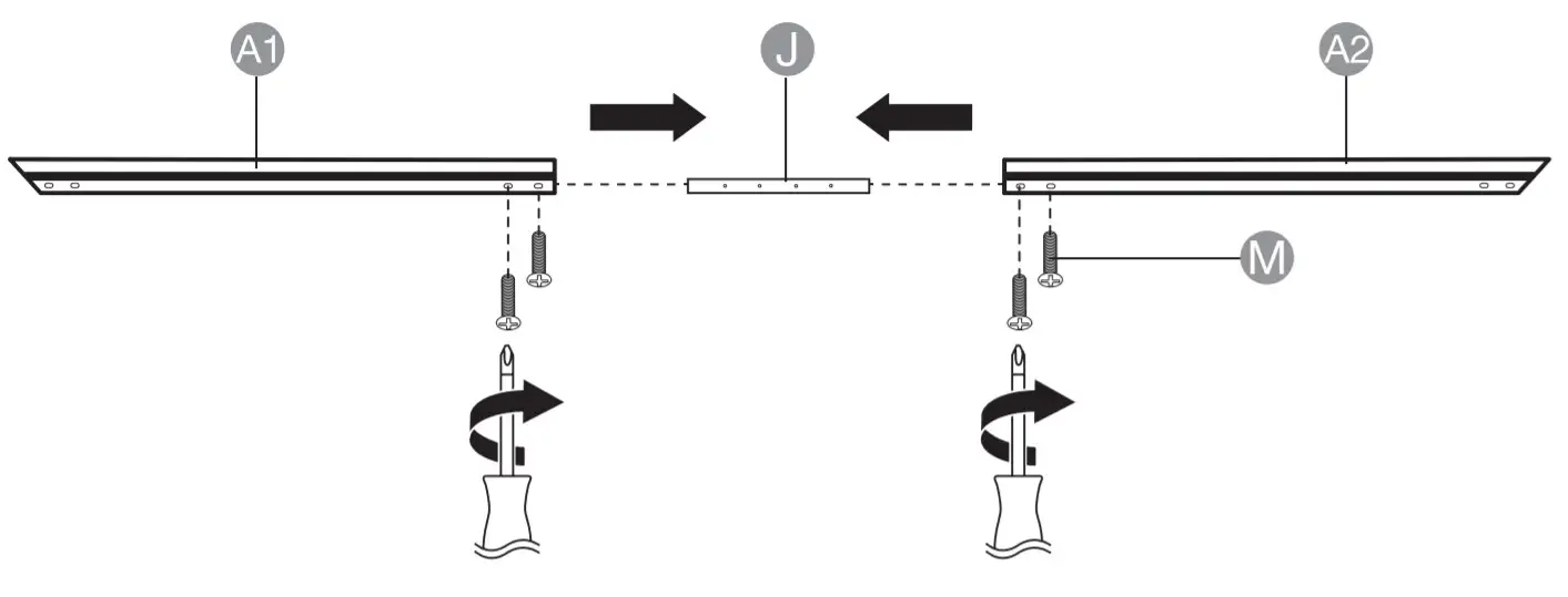 amazonbasics Projector Screen - step1