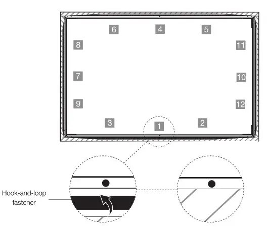 amazonbasics Projector Screen - step9