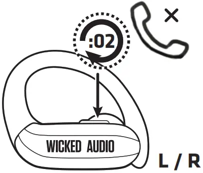 WICKED AUDIO RAEN True Wireless Earbuds - FIg 15