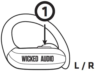 WICKED AUDIO RAEN True Wireless Earbuds - FIg 9