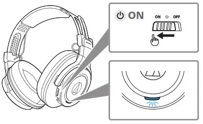 audio-technica Wireless Gaming Headset - Pairing a Windows