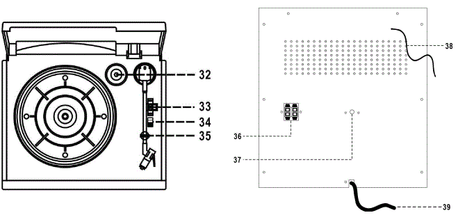 JENSEN-Bluetooth-3-Speed-Stereo-Turntable-3-CD-Changer-Fig-5