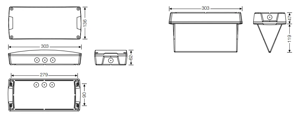 EATON 40071354874 Outdoor Wall CGLine Light - fig11